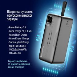 УМБ ColorWay Digital Display 50000mAh Black (CW-PB500LPC5BK-PDD) - Картинка 11