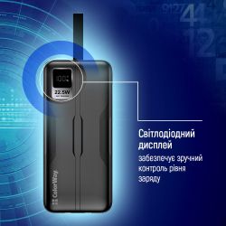 УМБ ColorWay Digital Display 50000mAh Black (CW-PB500LPC5BK-PDD) - Картинка 14