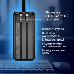 УМБ ColorWay Digital Display 50000mAh Black (CW-PB500LPC5BK-PDD) - Картинка 16