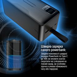 УМБ ColorWay Digital Display 50000mAh Black (CW-PB500LPC5BK-PDD) - Картинка 17