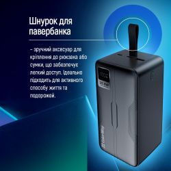 УМБ ColorWay Digital Display 50000mAh Black (CW-PB500LPC5BK-PDD) - Картинка 18