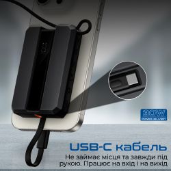 ��� Promate Neo-10 10000mAh 30W Black (neo-10.black) - �������� 4