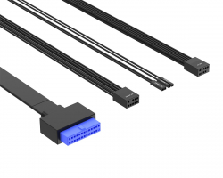 Корпус ID-Cooling Ware 300 ARGB Black - Картинка 13