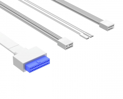 Корпус ID-Cooling Ware 300 ARGB White - Картинка 8