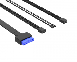 Корпус ID-Cooling Ware 310 ARGB Black - Картинка 3