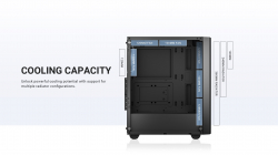 Корпус ID-Cooling Ware 310 ARGB Black - Картинка 14