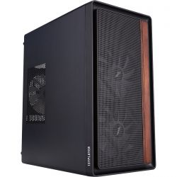 Корпус 1stPlayer WD1-BK-3F1 Black - Картинка 4