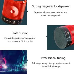 Акустическая система N98KN WS887 Red - Картинка 3