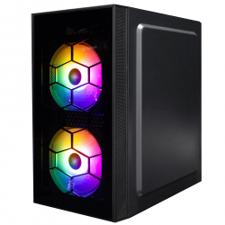 Корпус 1stPlayer X1-BK-3F1-PS-600FK-EU Black 600W - Картинка 9