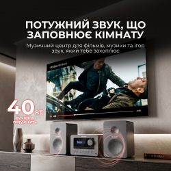 Микросистема Sharp Micro Sound System Grey (XL-B514(GY)) - Картинка 3