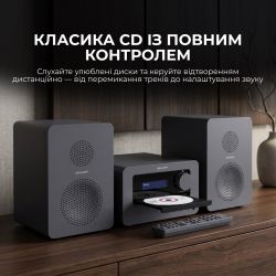 Микросистема Sharp Micro Sound System Grey (XL-B514(GY)) - Картинка 8