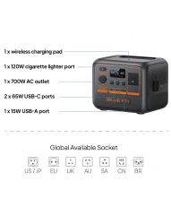 Зарядна станція Bluetti AC50P, 504Wh, 700W, LiFePO4_OEM - Картинка 3