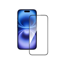 �������� ������ ACCLAB Full Glue ��� Apple iPhone 16 Black (1283126593253)