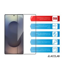 Защитное стекло ACCLAB Full Glue для Samsung Galaxy S25 Ultra SM-S938 Black (1283126609794) - Картинка 3