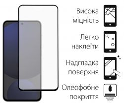 ������� ���� Dengos ��� Samsung Galaxy S24 FE SM-S721 Black Full Glue (DG-TG2P-60) 2�� - �������� 2