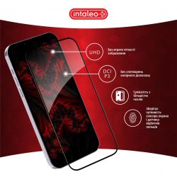�������� ������ Intaleo Full Glue ��� Samsung Galaxy S25 + SM-S936 Black (1283126607905) - �������� 4