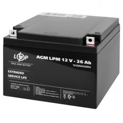      LogicPower LPM 12V 26AH (LPM 12 - 26 AH) AGM -  2