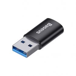  USB 3.1 - Type-C Baseus ZJJQ000101 Ingenuity Series Mini OTG Adaptor USB 3.1 to Type-C Black -  1