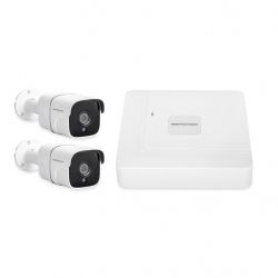 Комплект видеонаблюдения внутренний на 2 камеры GV-IP-K-W67/02 4MP (Lite) GreenVision