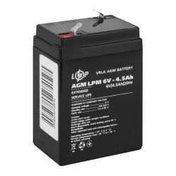 Аккумулятор AGM LogicPower LPM 6-4,5 AH LP3860