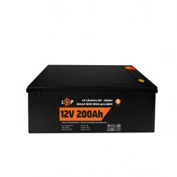     LP LiFePO4 12V (12,8V) - 200 Ah (2560Wh) (Smart BMS 100)  BT    LogicPower -  3
