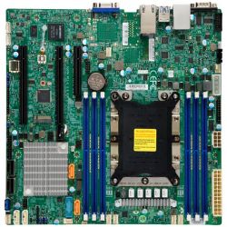 Системная плата для сервера Серверная материнская плата SuperMicro X11SPM F Motherboard Single Socket P (LGA 3647) supported, CPU TDP support 165W. (MBD-X11SPM-F-O) - Картинка 1
