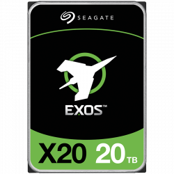     SEAGATE HDD Server Exos X20 HDD 512E/4KN ( 3.5'/ 20TB/ SATA 6Gb/s / 7200rpm) (ST20000NM007D)