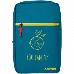    Canyon 15.6" CSZ03 Cabin size backpack, Dark Aquamarine (CNS-CSZ03DGN01) -  1