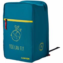    Canyon 15.6" CSZ03 Cabin size backpack, Dark Aquamarine (CNS-CSZ03DGN01) -  3