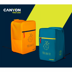    Canyon 15.6" CSZ03 Cabin size backpack, Dark Aquamarine (CNS-CSZ03DGN01) -  10