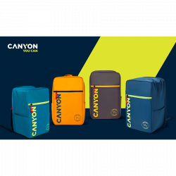    Canyon 15.6" CSZ02 Cabin size backpack, Dark Aquamarine (CNS-CSZ02DGN01) -  11