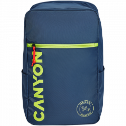 cabin size backpack for 15.6" laptop,polyester,navy (CNS-CSZ02NY01) -  1