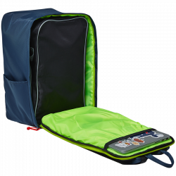 cabin size backpack for 15.6" laptop,polyester,navy (CNS-CSZ02NY01) -  7