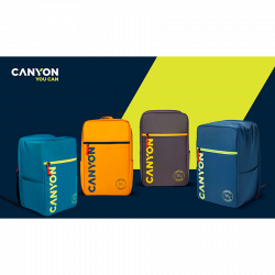    Canyon 15.6" CSZ02 Cabin size backpack, Navy (CNS-CSZ02NY01) -  10