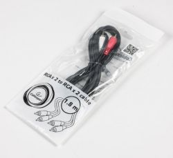 Кабель 2 RCA - 2 RCA, 1.8 м Cablexpert CCA-2R2R-6 - Картинка 3