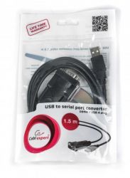  USB -/DB9M (serial port), 1.5  Cablexpert UAS-DB9M-02 -  5