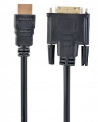  HDMI  DVI (), V1.3/19-,  , 1.8  Cablexpert CC-HDMI-DVI-6