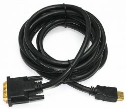  HDMI  DVI (), V1.3/19-,  , 7.5  Cablexpert CC-HDMI-DVI-7.5MC -  2