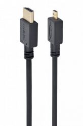  HDMI-D (micro) HDMI V.2.0, 4 60,   , 1.8  Cablexpert CC-HDMID-6