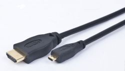  HDMI-D (micro) HDMI V.2.0, 4 60,   , 1.8  Cablexpert CC-HDMID-6 -  2