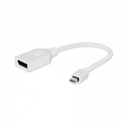������� Mini DisplayPort �� DisplayPort Cablexpert A-mDPM-DPF-001-W