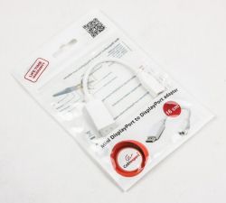 ������� Mini DisplayPort �� DisplayPort Cablexpert A-mDPM-DPF-001-W - �������� 2