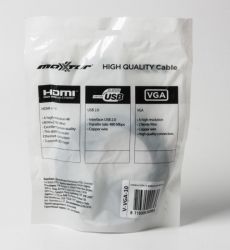 ������ VGA, 3+4C HD15M, ������� �����������, 2 ������, 3 � Maxxter V-VGA-10 - �������� 3