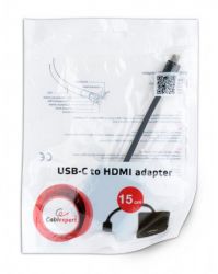 - USB-C  HDMI Cablexpert A-CM-HDMIF-01 -  2