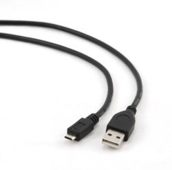  micro USB2.0, A-/micro B-, 1.8 ,  Cablexpert CCP-mUSB2-AMBM-6 -  2