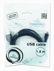 Кабель micro USB2.0, A-тато/micro B-тато, 1.8 м, преміум Cablexpert CCP-mUSB2-AMBM-6 - Картинка 5