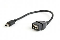  OTG USB 2.0, A-/mini B-, 0.15  Cablexpert A-OTG-AFBM-002