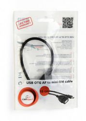  OTG USB 2.0, A-/mini B-, 0.15  Cablexpert A-OTG-AFBM-002 -  2