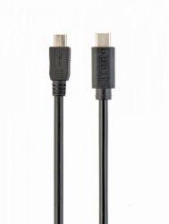 ������ USB 2.0 Micro BM-����/C-����, 1 �, ������ Cablexpert CCP-USB2-mBMCM-1M