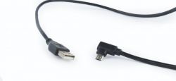 Кабель USB2.0 A-тато/B-тато, кутовий, симетричний 1.8 м, преміум у пакеті Cablexpert CC-USB2-AMmDM90-6 - Картинка 2